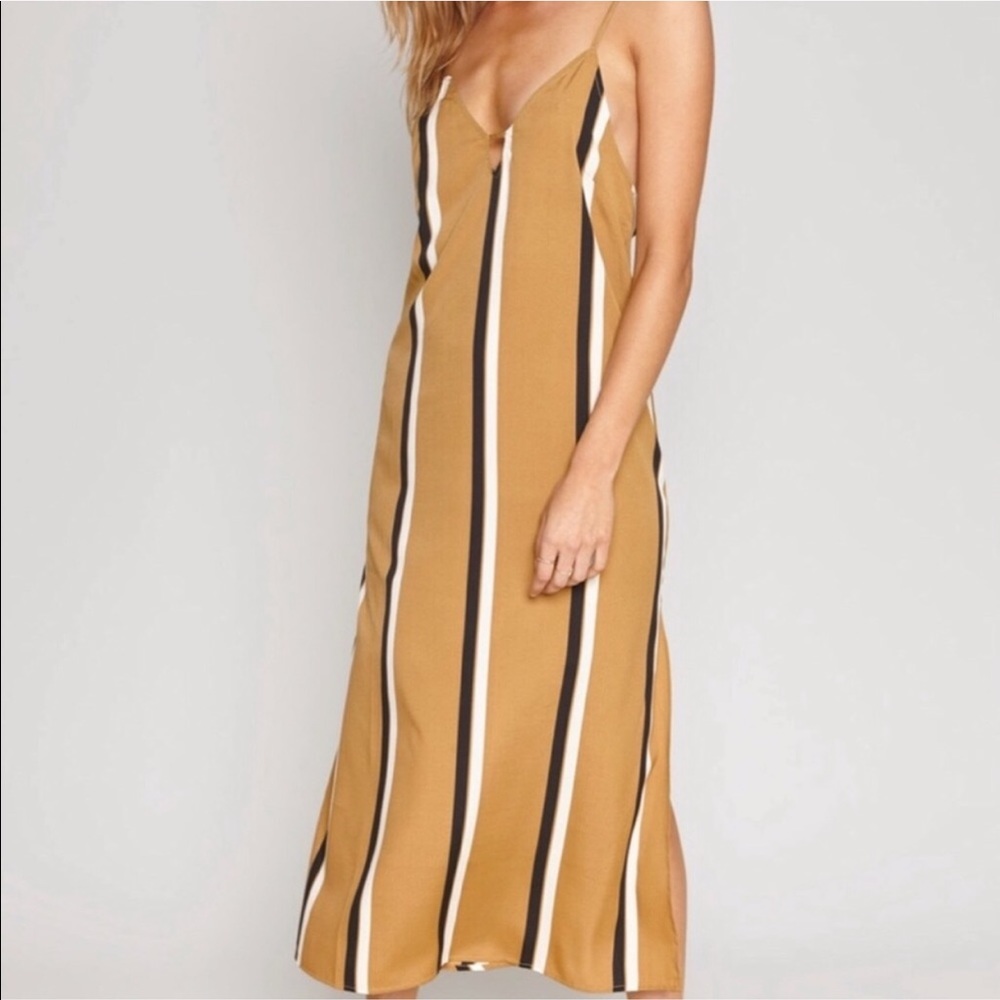 Amuse Society Summer Striped Maxi